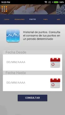 MisPuntos android App screenshot 2